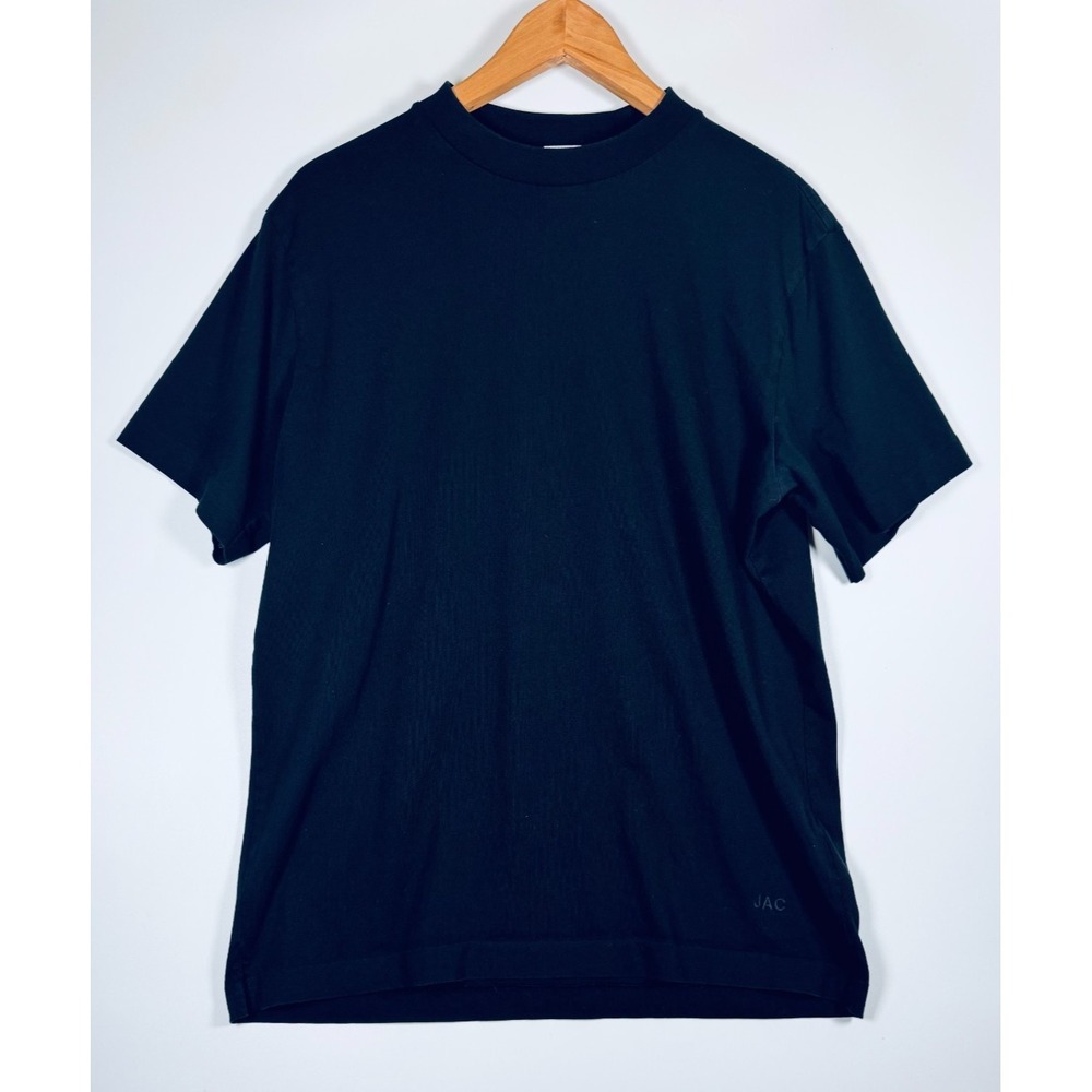 Son of A Tailor T Shirt Mens Medium Black Supima Cotton Crew Neck Minimalist